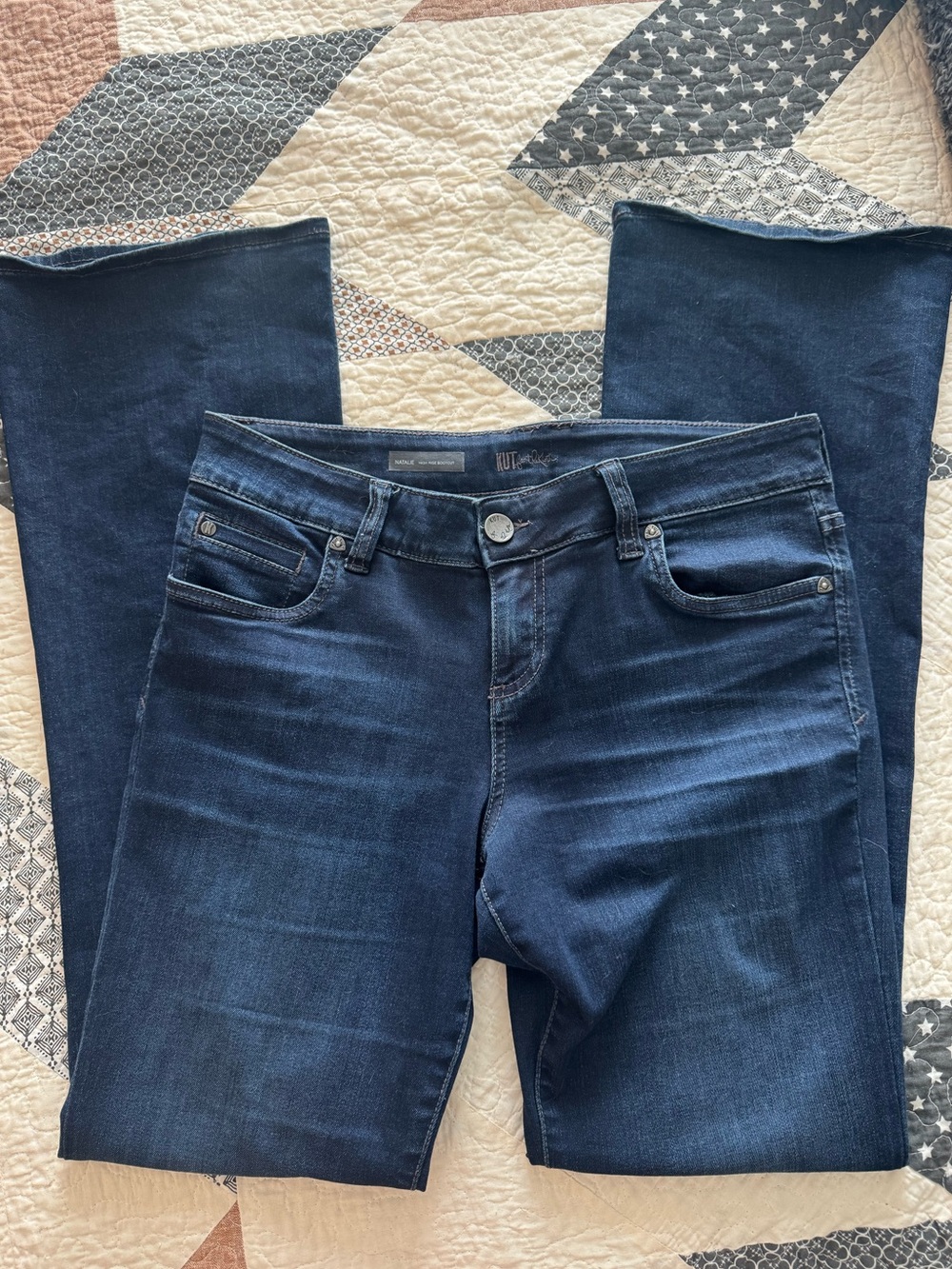 Dark Blue Women’s KUT Natalie Jeans (8)
